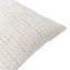 Bonhill Cream Square Throw Pillow Cover