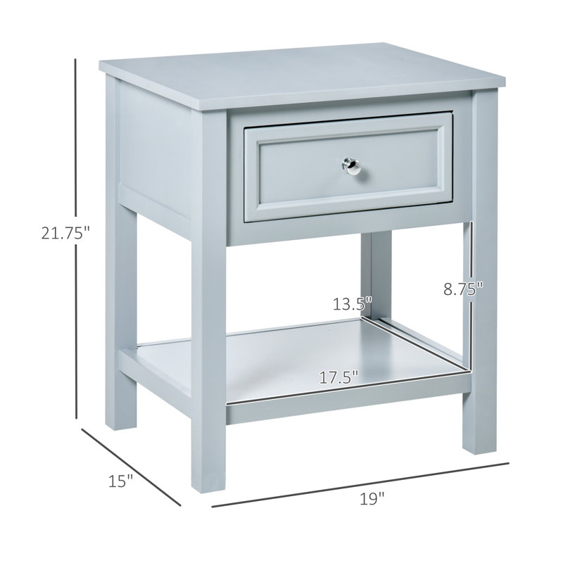 Franktown End Table with Storage