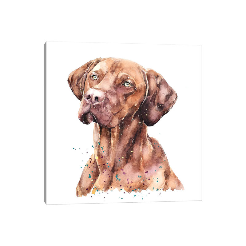 Reproduction d’art sur toile bisesaque, H 18 po x l 18 po x 1,5 po, Toile tendue, Pas de tapis