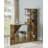 Belvedere 5-Shelf Home Bar Table Wine Storage Rustic Nutmeg