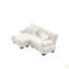 Canapé modulaire Cloud Couch pour le salon, canapé 2 places en chenille avec 2 coussins lombaires et 2 coussins décoratifs, canapé rembourré à large accoudoirs avec repose-pieds convertible, chenille-462573873