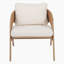 Chaise de patio avec coussins (ensemble de 2)-1687300314