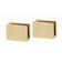 Contemporary II Shelf Brackets Only with Brass Construction