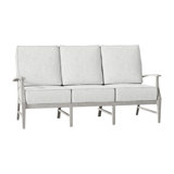 Croquet 76" Wide Outdoor Patio Sofa with Cushions