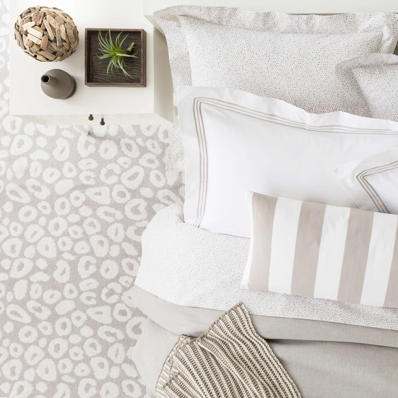 Stone Washed Linen Bed Skirt, Ivory, Twin/Twin XL Duvet Cover