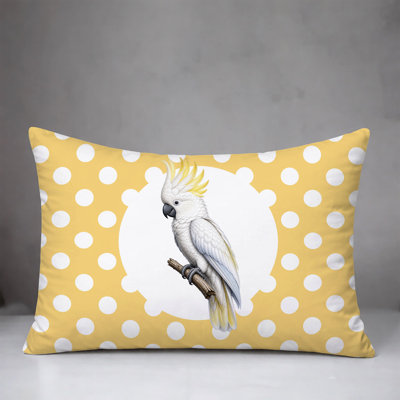 Cockatoo Indoor/Outdoor Reversible Pillow