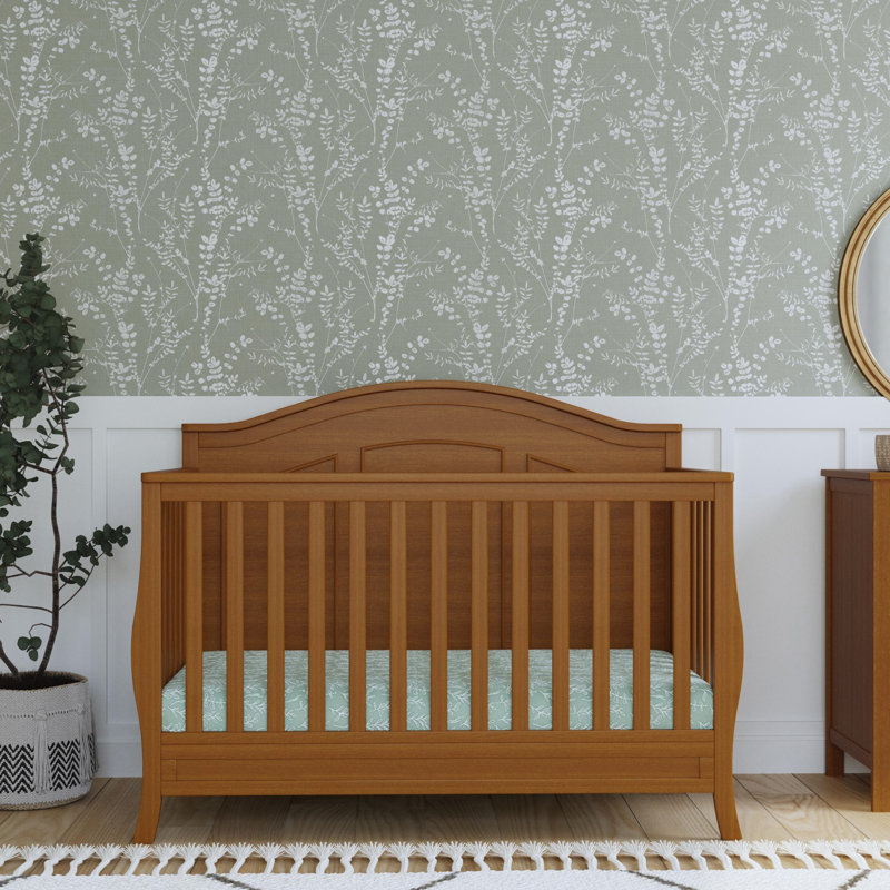 Emmett 4-in-1 Convertible Crib, White