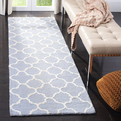 Cannen Hand Tufted Wool Geometric Rug