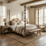 Ferret Solid Wood Four Poster Bed