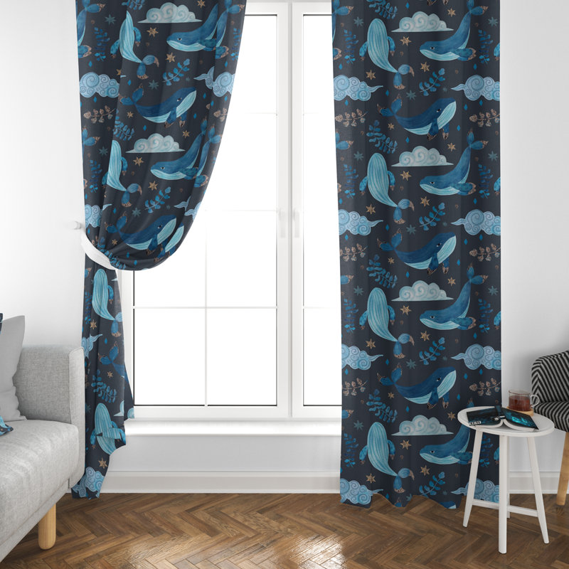 Kacper Room Darkening Curtain, 40" W x 61" L