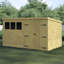 Shiplap Pent Wooden Shed-88314721