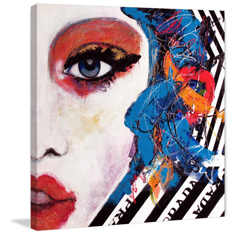 Lana Greben - Wrapped Canvas Painting, 45cm H x 45cm W x 3.81cm D