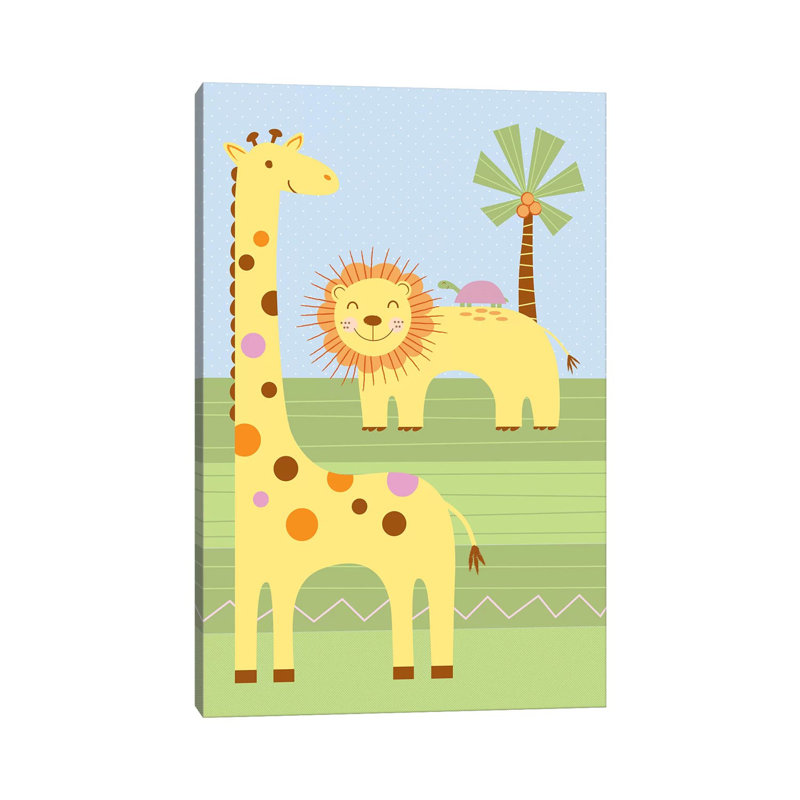 Jungle Jamboree by Nina Seven - Wrapped Canvas Gallery-Wrapped Canvas Giclée, 101.6 cm H x 66.04 cm W x 1.91 cm D