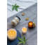 Bougies en cire de soja parfumées 12,2 oz Earl Grey - 65 heures - Ensemble de 4 - Ivoire