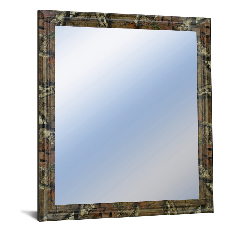 Miroir mural Élégance traditionnelle, Camouflage, 40 po x 34 po
