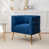Velours bleu marine
