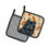 Paire de porte-casseroles Black Chow Chow Heirloom