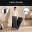  Lit de bébé pliant compact CE28 avec matelas à mémoire de forme et housse de rangement pour lit simple, simple 28 po x 75 po