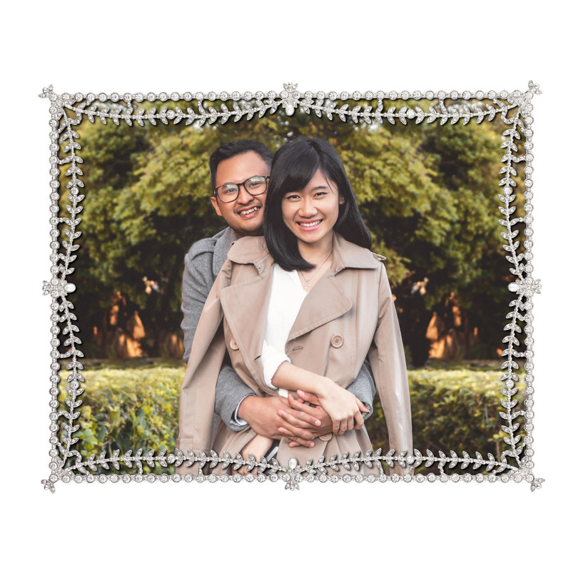 Kensington Metal Picture Frame, 5" x 7", Silver