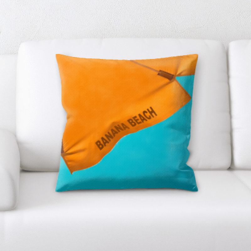 Microsuede Throw Pillow