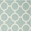 Tapis géométrique tissé à la main en laine et coton Rodgers-739184935