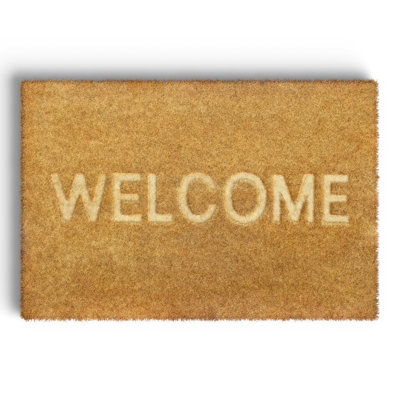 Edwards Non-Slip Outdoor Doormat