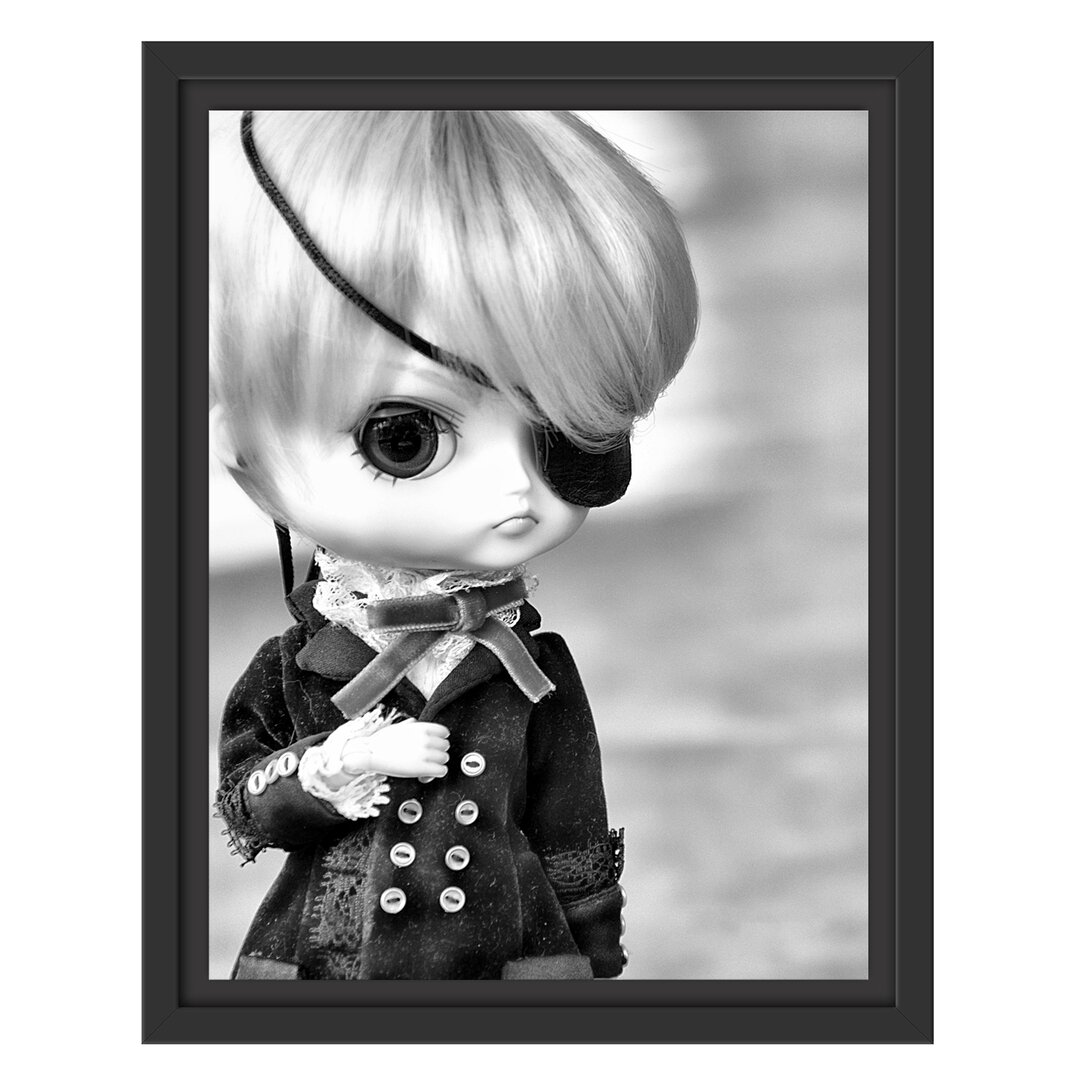 Gerahmtes Wandbild Pullip-Puppe