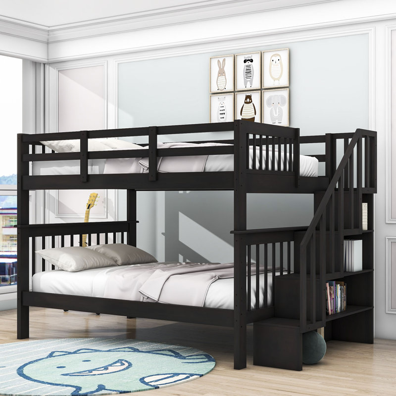 Kemper Kids Full Over Full Bunk Bed, Espresso