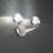 Double Bubble LED Armed Sconce-69525571