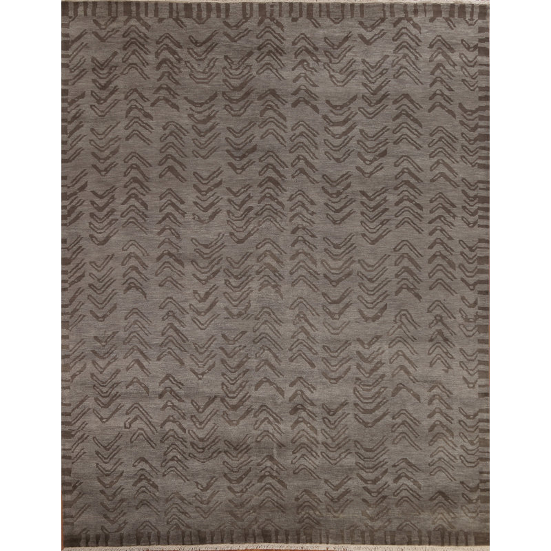 Tapis oriental noué à la main 8 x 1