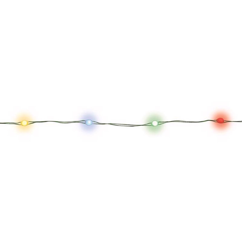  LED Micro Dot/Fairy Multicolored 200 ct String Christmas Lights 5.5 ft.