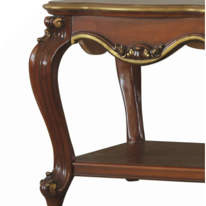 Table de bout Honey, Jaune