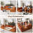 108" L Shaped Couch, Modular Sectional Sofa With Chaise, Cloud Boneless Couch With Deep Seat & Removable Pillow For Living Room, Bedroom, No Assembly Required（Brick Red）-1651751427