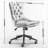 Furniture Office Chair,Velvet Upholstered Tufted Button Office Chair With Golden Metal Base,Adjustable Desk Chair Swivel Office Chair-1651631744