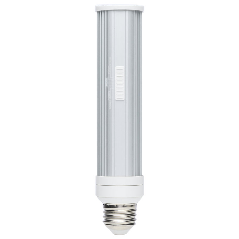 8 Watt LED PL E26 Base 27K/30K/35K/40K/50K CCT Selectable Type B Ballast Bypass 120-277 Volt