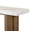 Olympia 86'' W Marble Console Table