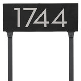 Floating 1-Line Lawn Address Sign