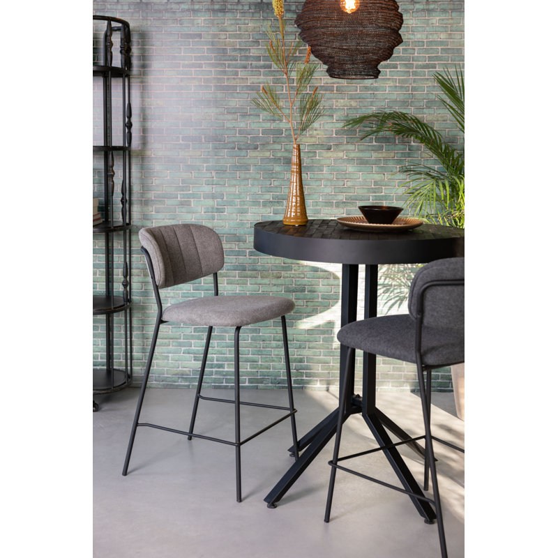Jolien 26'' Counter Stool, Light Green, Gold/Light Green