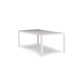 Pepina 82.75'' Ceramic Outdoor Dining Table