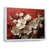 White Floater Framed