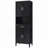 Freestanding Tall Bathroom Cabinet with a Drawer, 2 Cabinets, 4 Soft-Close Doors, 2 Adjustable Shelves, Open Storage-292551905