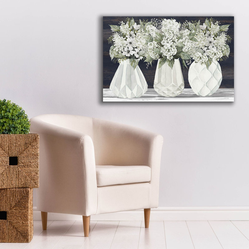  «Plethora of Blooms 2» par Cindy Jacobs, art mural sur toile, 40 po x 26 po, H 26 po x l 40 po