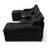 130"  U-Shaped Sofa With Console,Cupholders,6-Seat Upholstered Primary Living Space Furniture,Sleeper Couch Set With Chaise For Living Room,Apartment, (BLACK)-1243816170