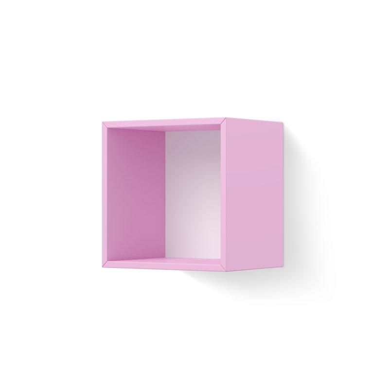 Square Cube Shelf, Pink