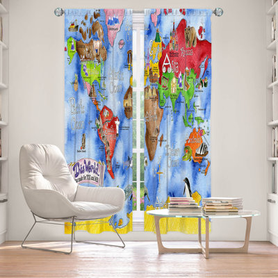 Canh Room Darkening Curtain Pair