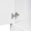 Ensemble de meuble-lavabo moderne avec ensemble lavabo 30 po, meuble-lavabo moderne avec porte à fermeture douce et 3 tiroirs, structure en bois massif (blanc)-121294457