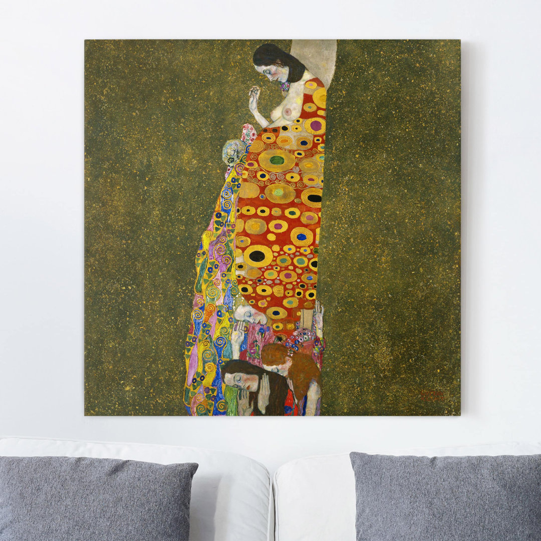 Leinwandbild The Hope II by Gustav Klimt