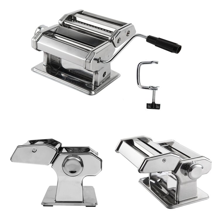 15cm Household Manual Pasta Maker Stainless Steel Detachable