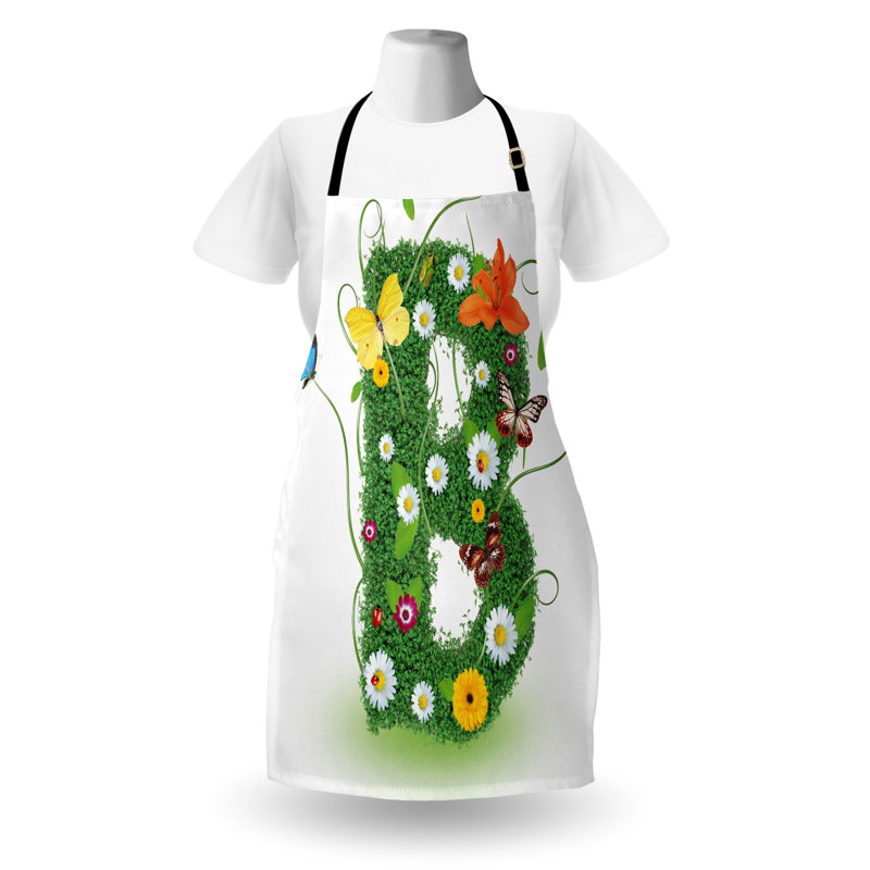 No Pattern Bib Apron