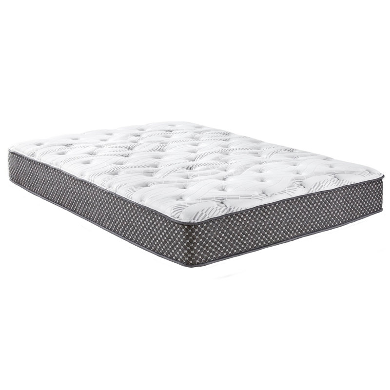 Matelas hybride matelassé 10 po, mi-ferme, Lit double